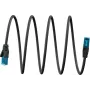 Goobay Ultra-Flexibles CAT 6A Patchkabel U/UTP, schwarz (79215)