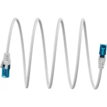 Goobay Ultra-Flexibles CAT 6A Patchkabel U/UTP, Weiß (79244)