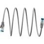 Goobay Ultra-Flexibles CAT 6A Patchkabel S/FTP (PiMF), Grau (79318)