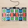 Mad Monkey Retro Dance Matte für 2 Spieler 110 Songs