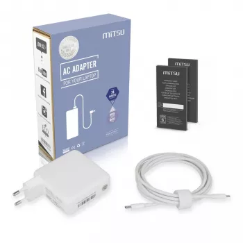 Laptop-Netzteil 67W USB-C 5V-9V-12V-15V/3A, 20V/3.35A PD