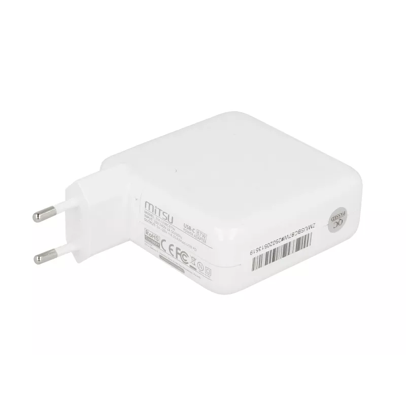 Laptop-Netzteil 87W USB-C 5V-9V-12V-15V/3A, 20V/3,25A, 20,2V/4,3A PD