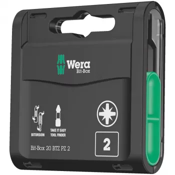 Wera Bit-Box 20 BTZ PZ Bit-Set, 20 Stk