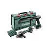 Metabo SET 2.4.3 18 V 1600 RPM Schwarz, Grün, Rot