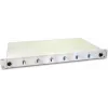 Lightwin LWL Spleißbox, 12 Fasern, 6x DLC Singlemode, 9/125µm OS2 G657.A1 Pigtail Spleißbox (SPBOX 12E09 OS2 DLC)