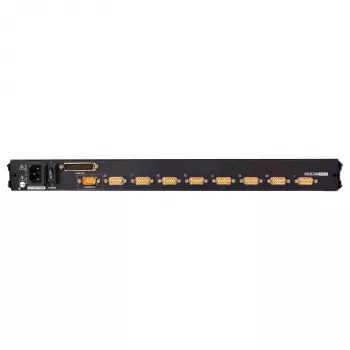 ATEN CL5708MW 43cm breiter LCD KVM Switch, USB-PS/2, VGA, 8 Ports, UK-Layout