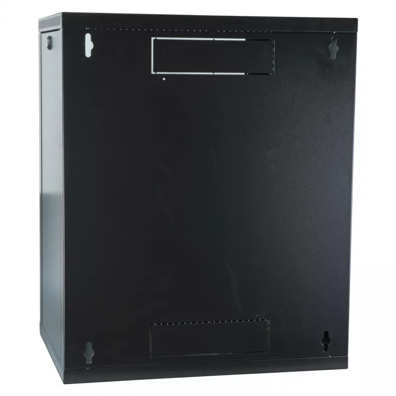 EFB 19 WandEnclosure 15HE, fest, 1-teilig, RAL9005, Tiefe 450 mm