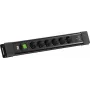 BACHMANN CONNECTUS 6xCEE7/3 1x switch, 1xUSB C/C 45W L=2,0m CEE7/7 schwarz (BM0022772)