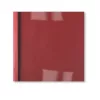 GBC LeatherGrain ThermaBind-Umschläge 3 mm Rot (100), A4, Rot, Transparent, Matt, 30 Blatt, 3 mm, 297 mm