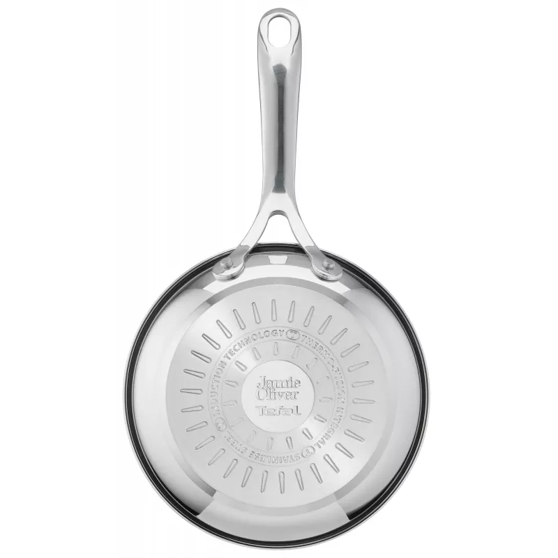 Tefal Jamie Oliver Cook Smart E31002 Bratpfanne, 20 cm, Edelstahl