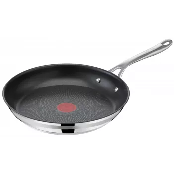 Tefal Jamie Oliver Cook Smart E31004 Bratpfanne, 24 cm, Edelstahl