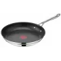 Tefal Jamie Oliver Cook Smart E31004 Bratpfanne, 24 cm, Edelstahl