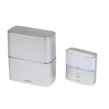 Legrand 094271 Premium-Funkgong-Set, Aluminium