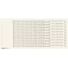 Leitz 61610001 Registerpapier 1 Stück 190 g/m² 162 mm