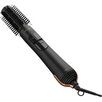 Grundig HS 7080 Hot air brush Warm Schwarz, Roségold 1000 W 1,8 m