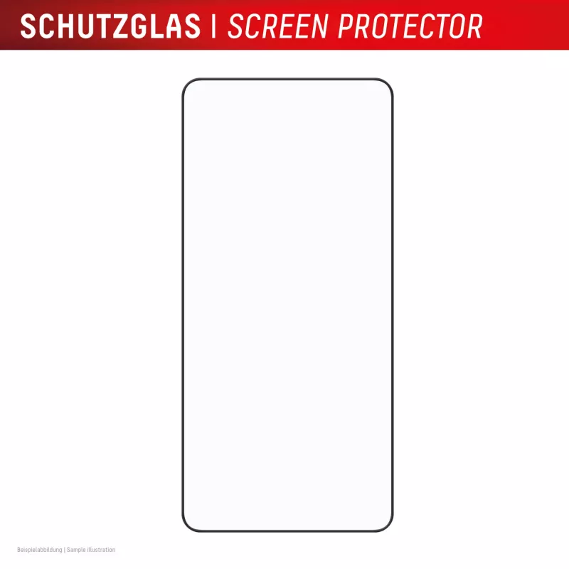 Displex Premium Displayschutzglas (Full Abdeckung, 10H) für Samsung S26, Full Abdeckung