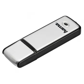 Hama Fancy USB-Flash-Laufwerk 64 GB 2.0 Schwarz, Silber