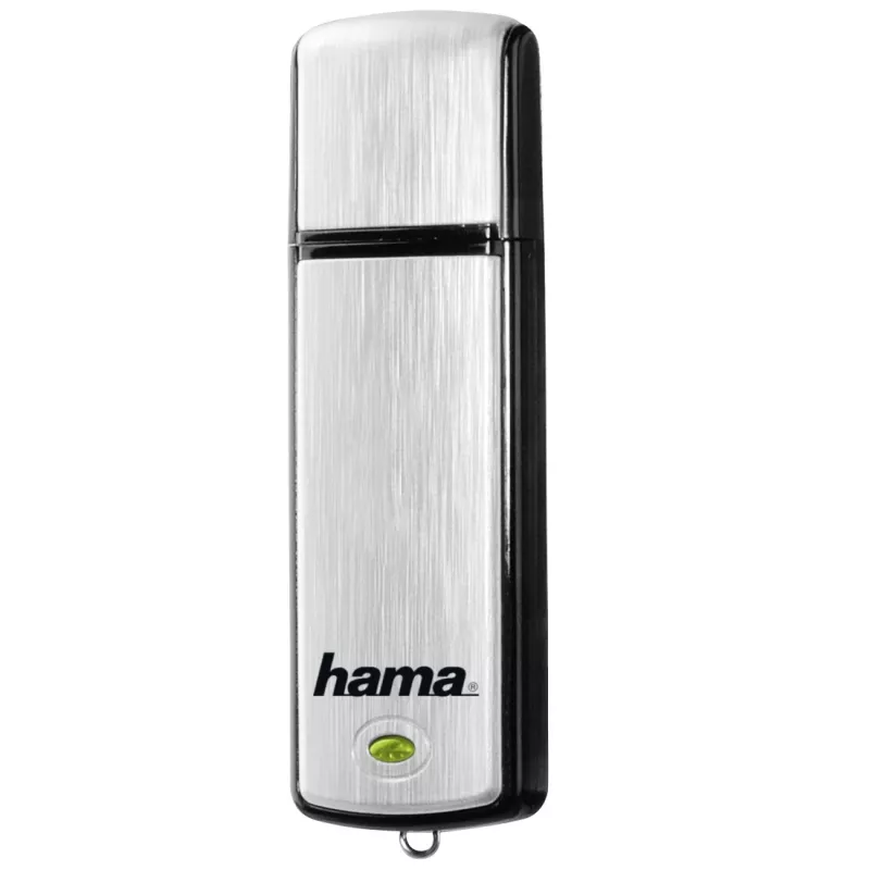 Hama Fancy USB-Flash-Laufwerk 64 GB 2.0 Schwarz, Silber