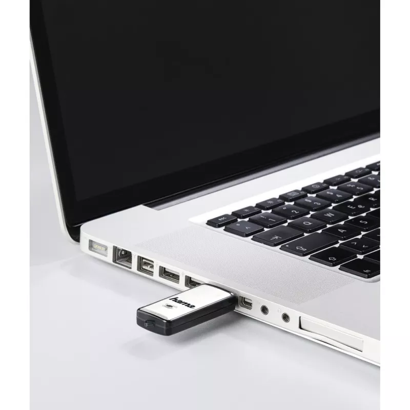 Hama Fancy USB-Flash-Laufwerk 64 GB 2.0 Schwarz, Silber