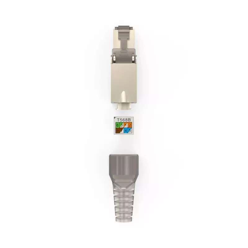 Hama 00200793 Drahtverbinder RJ45 Grau
