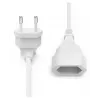 Hama 00223265 Stromverlängerung 3 m 1 AC-Steckdose(n) Innenbereich Weiß