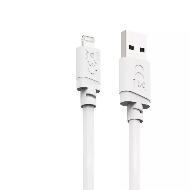 Hama 00201801 Lightning-Kabel 2 m Weiß