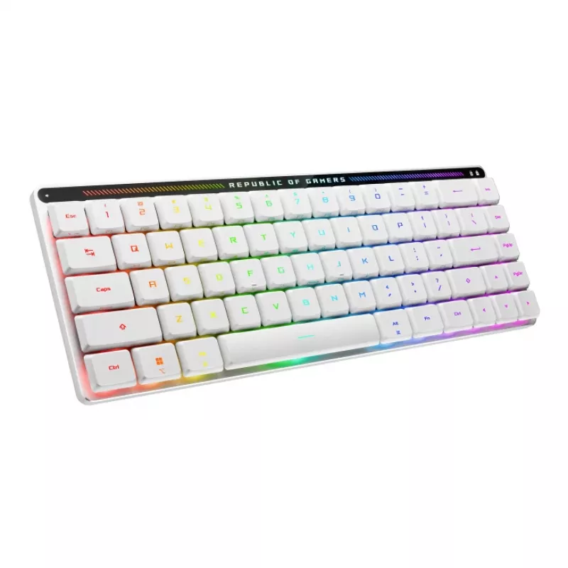 ASUS ROG Falchion RX Low Profile Tastatur Gaming USB + HF Wireless + Bluetooth Weiß