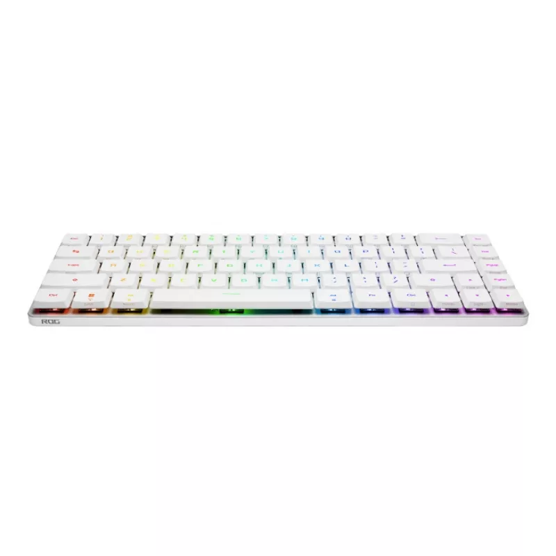 ASUS ROG Falchion RX Low Profile Tastatur Gaming USB + HF Wireless + Bluetooth Weiß