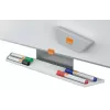 Nobo Glas-Whiteboard-Marker (4 Stk.), Glas, Schwarz, Blau, Grün, Rot, 4 Stk.