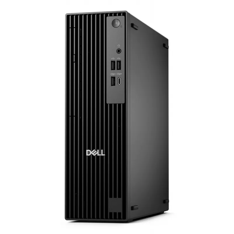 DELL Pro QCS1250 Intel® Core™ i3 i3-14100 16 GB DDR5-SDRAM 512 GB SSD Windows 11 Pro schlank PC PC Schwarz
