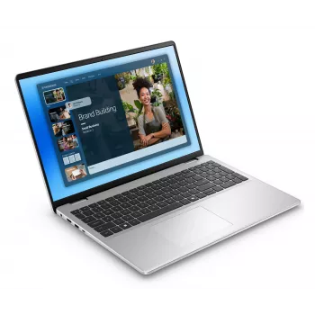 DELL EMCDC16251 Intel Core 7 150U Laptop 40.6 cm (16 Zoll) Full HD+ 16 GB DDR5-SDRAM 512 GB SSD Wi-Fi 6E (802.11ax) Windows 11 Pro Platin, Silber