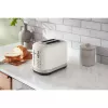 KitchenAid 859711684260 Toaster 7 2 Scheibe(n) 980 W Schwarz, Edelstahl, Weiß