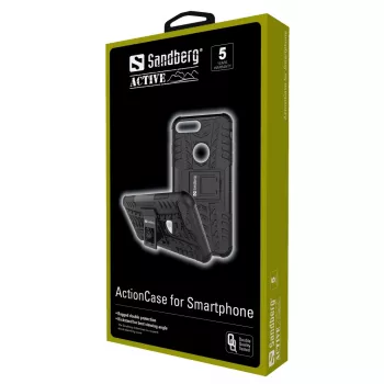 Sandberg ActionCase für Galaxy S9, Border, Samsung, Galaxy S9, 14,7 cm (5,8 Zoll), Schwarz