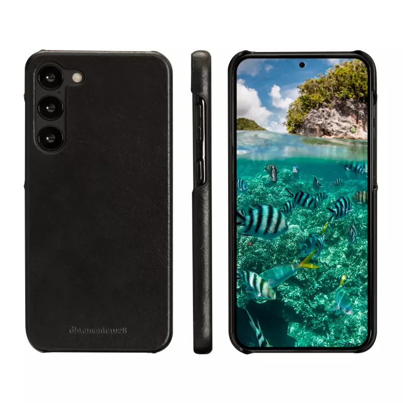 dbramante1928 Lynge – Galaxy S23+ – Schwarz, Folio, Samsung, Galaxy S23+, 16,8 cm (6,6 Zoll), Schwarz