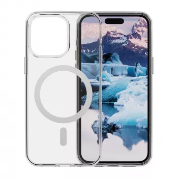 dbramante1928 Iceland Pro MagSafe-kompatibel – iPhone 15 Pro Max, Hülle, Apple, iPhone 15 Pro Max, Transparent, Weiß