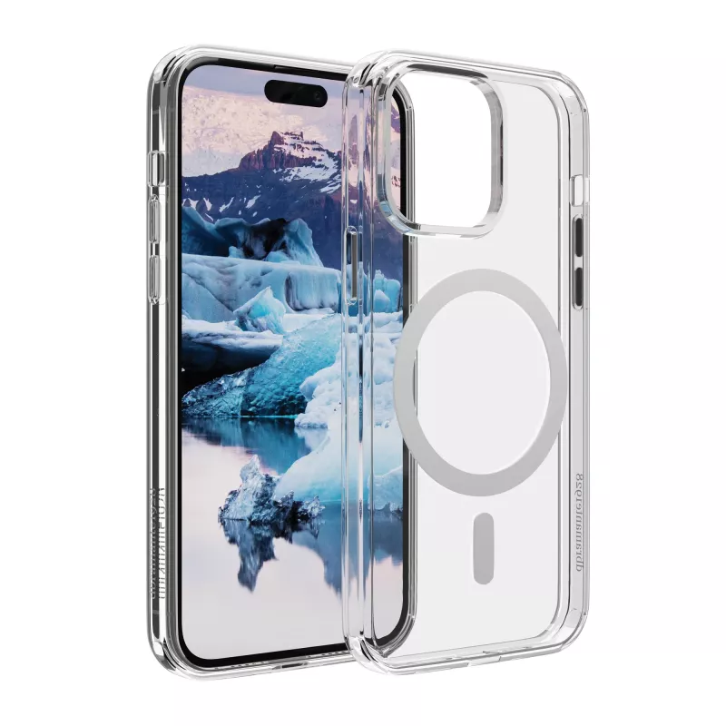 dbramante1928 Iceland Pro MagSafe-kompatibel – iPhone 15 Pro Max, Hülle, Apple, iPhone 15 Pro Max, Transparent, Weiß
