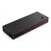 Lenovo ThinkPad USB4 Smart Dock 5500 mit 135W Adapter Kabelgebunden Schwarz