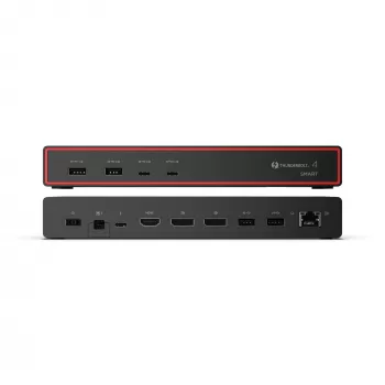 Lenovo ThinkPad Thunderbolt 4 Smart Dock Gen2 7500 Kabelgebunden Schwarz