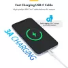 StarTech.com 1 m (3,3 ft) weißes USB-C-Ladekabel 2er-Pack, USB-C-Kabel, USB 2.0 Typ-C Laptop-Ladekabel, 60 W 3 A Power Delivery, TPE-Mantel, USB-C Datenübertragungskabel, M/M