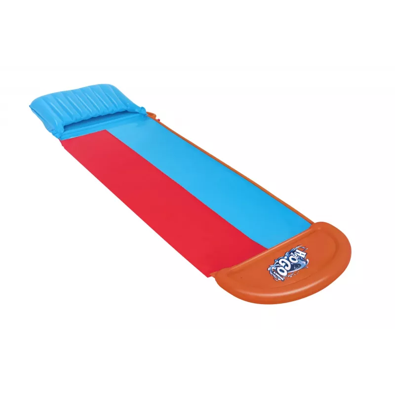 Bestway H2OGO! Doppel-Wasserrutsche mit Tsunami-Splash-Rampe 4,88 m