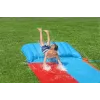 Bestway H2OGO! Doppel-Wasserrutsche mit Tsunami-Splash-Rampe 4,88 m
