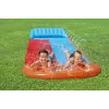 Bestway H2OGO! Doppel-Wasserrutsche mit Tsunami-Splash-Rampe 4,88 m