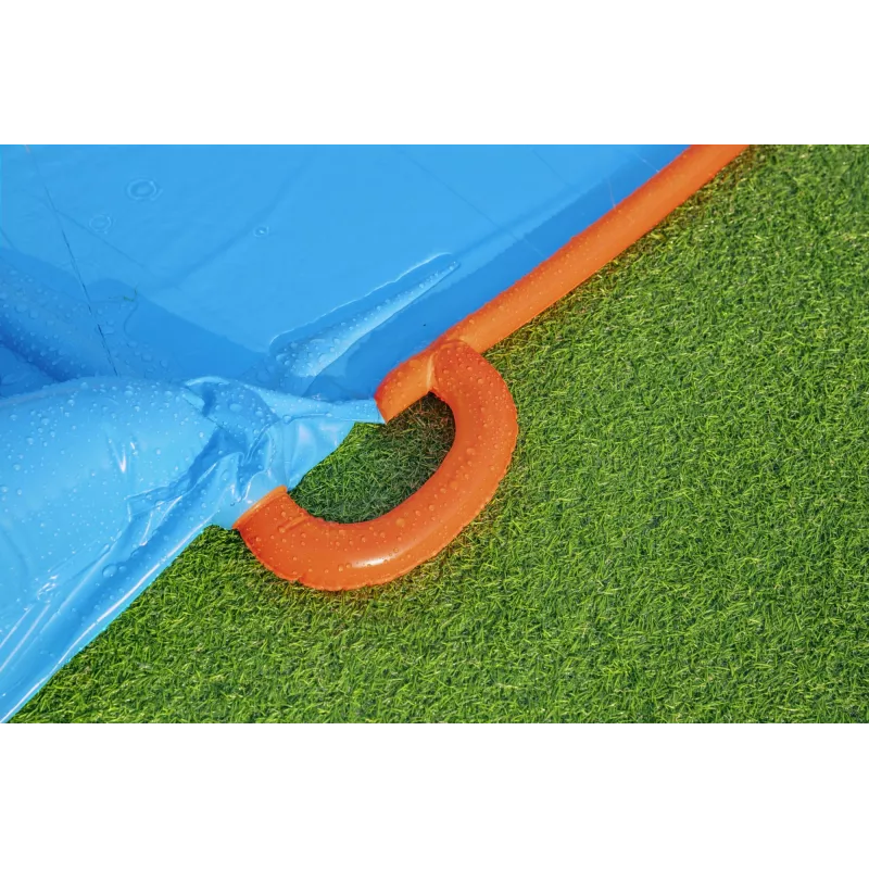Bestway H2OGO! Triple-Rutsche mit Tsunami Splash Rampe 4,88 m