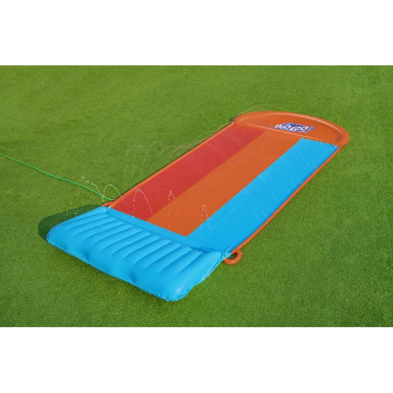 Bestway H2OGO! Triple-Rutsche mit Tsunami Splash Rampe 4,88 m