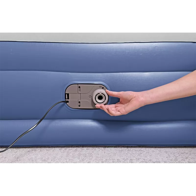 Bestway Tritech Luftbett Queen mit integrierter AC-Pumpe und antimikrobieller Beschichtung 2,03 m x 1,52 m x 46 cm
