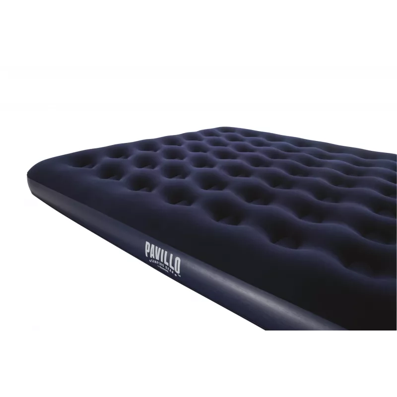 Bestway Flocked Airbed – King – 2,03 m x 1,83 m x 22 cm, Doppelmatratze