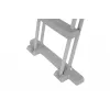 Bestway Flip & Lock Aufstellpoolleiter 1,32 m, Leiter, Grau, Metall, Kunststoff, 150 kg, 4 Stufen, EN16582