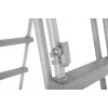 Bestway Flip & Lock Aufstellpoolleiter 1,32 m, Leiter, Grau, Metall, Kunststoff, 150 kg, 4 Stufen, EN16582