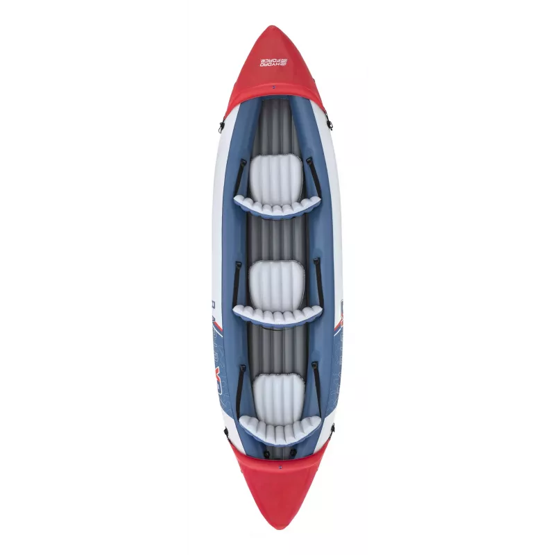 Bestway Hydro Force Rapid X3 aufblasbares Kajak-Set für 3 Personen 3,81 m
