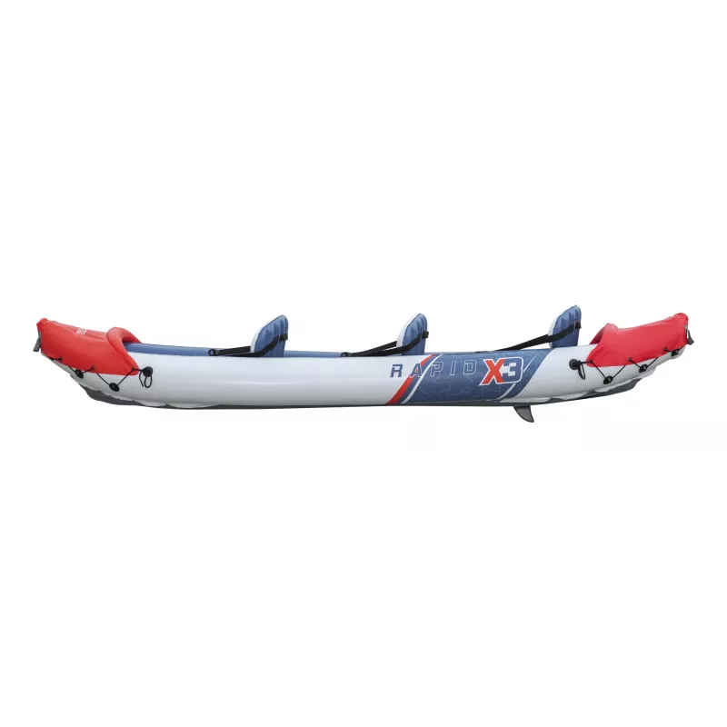 Bestway Hydro Force Rapid X3 aufblasbares Kajak-Set für 3 Personen 3,81 m
